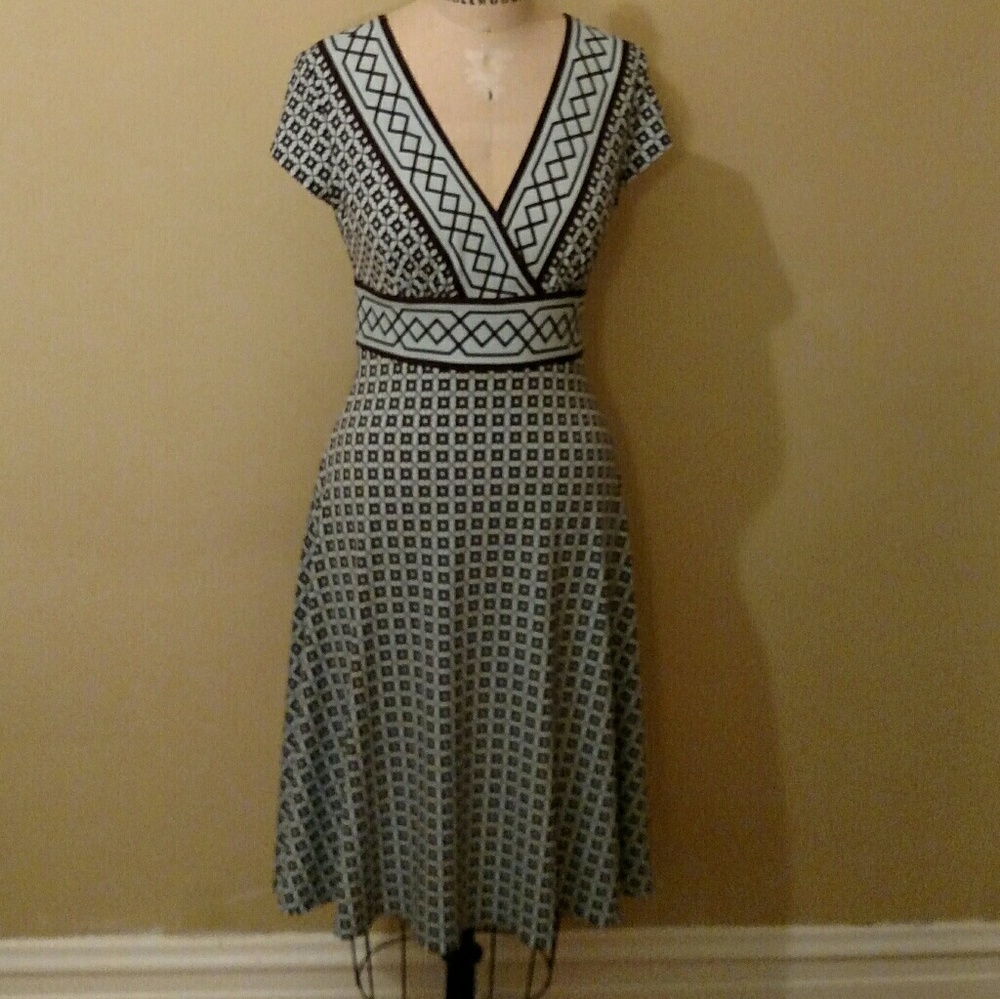 🌹Patterned Spring Dress